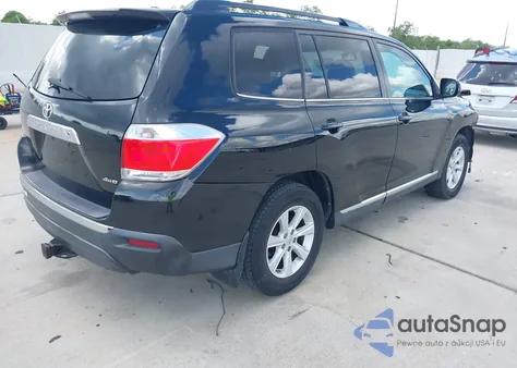 2011 Toyota Highlander Se V6 from USA, damaged, VIN 5TDBK3EH8BS086838